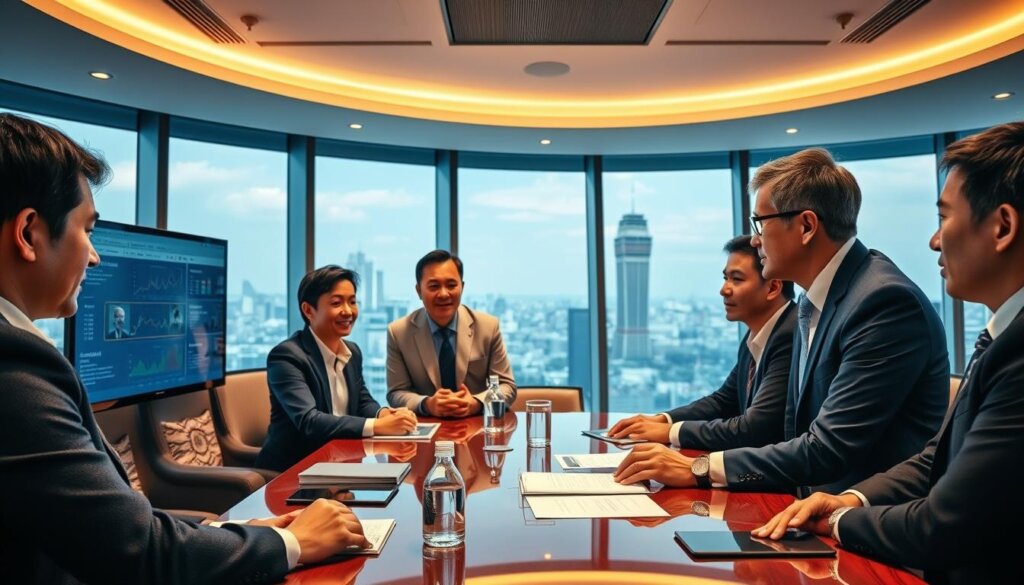 international c-suite presentation support