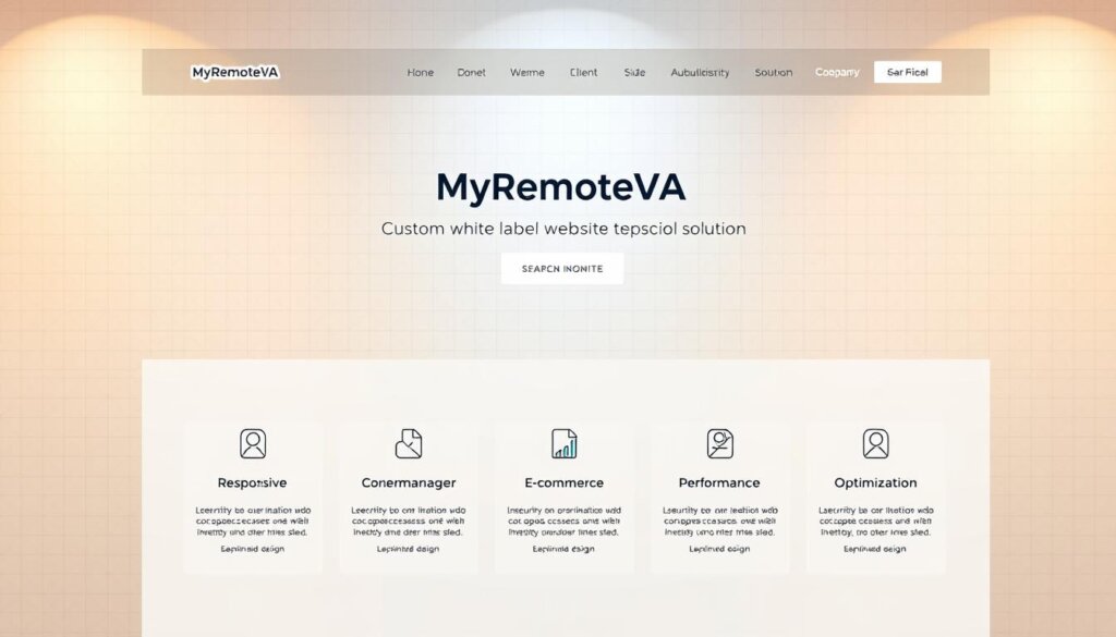 custom white label website solutions