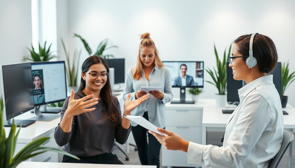 virtual administrative assistant teamwork