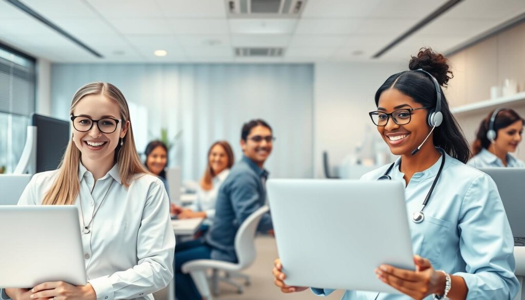 virtual dental office support in action