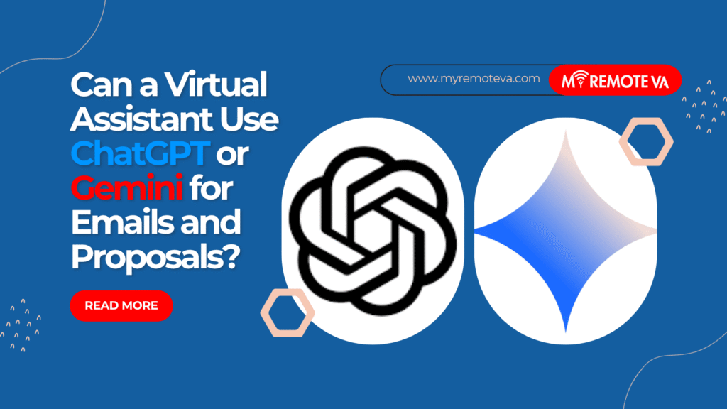 Can a Virtual Assistant Use ChatGPT or Gemini for Emails and Proposals