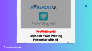 ProWritingAid: Unleash Your Writing Potential with AI