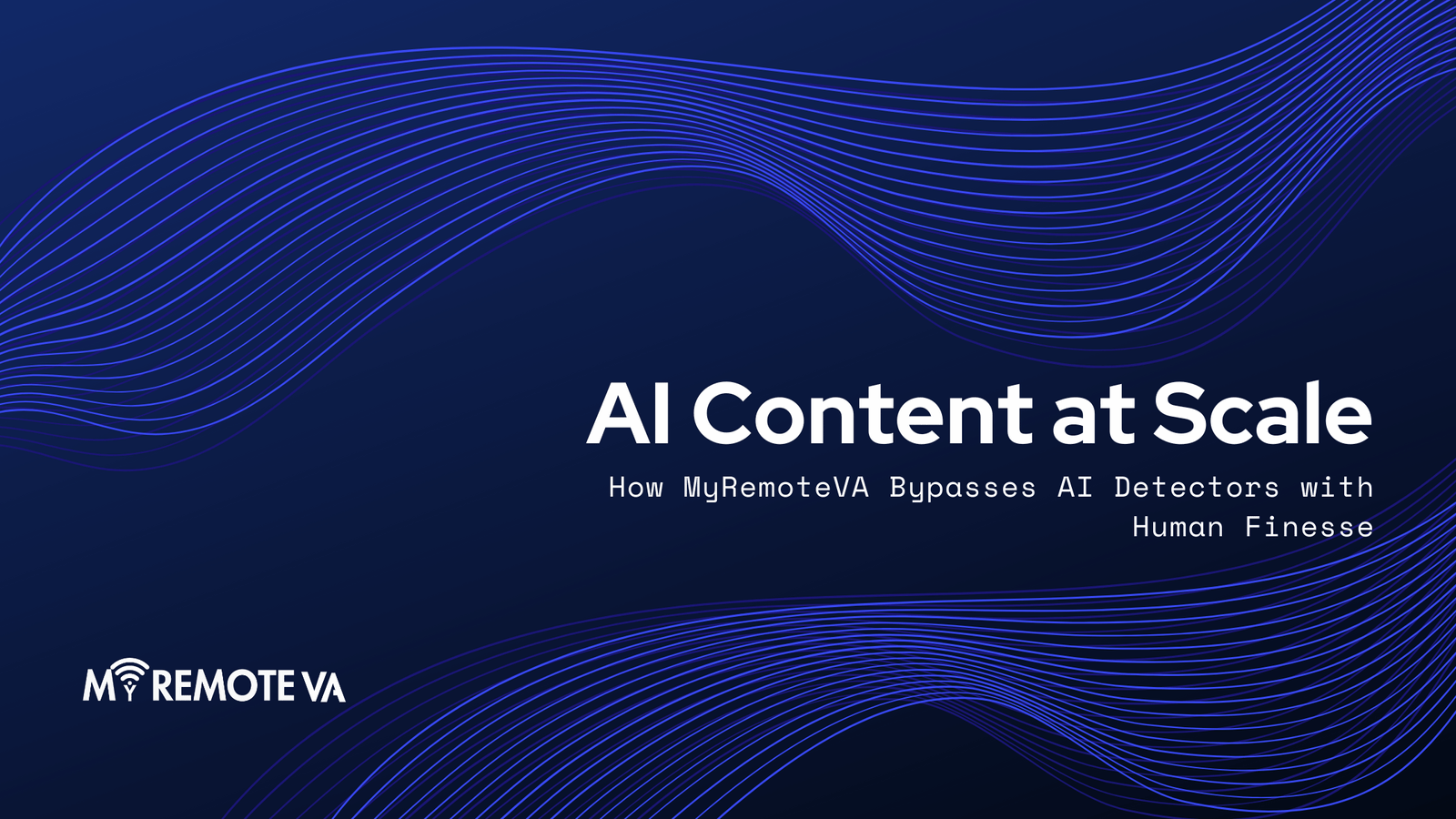 AI Content at Scale: How MyRemoteVA Bypasses AI Detectors with Human Finesse