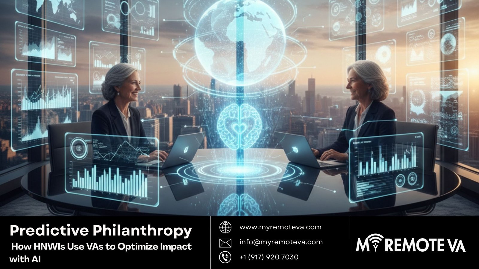 Predictive Philanthropy: How HNWIs Use VAs to Optimize Impact with AI