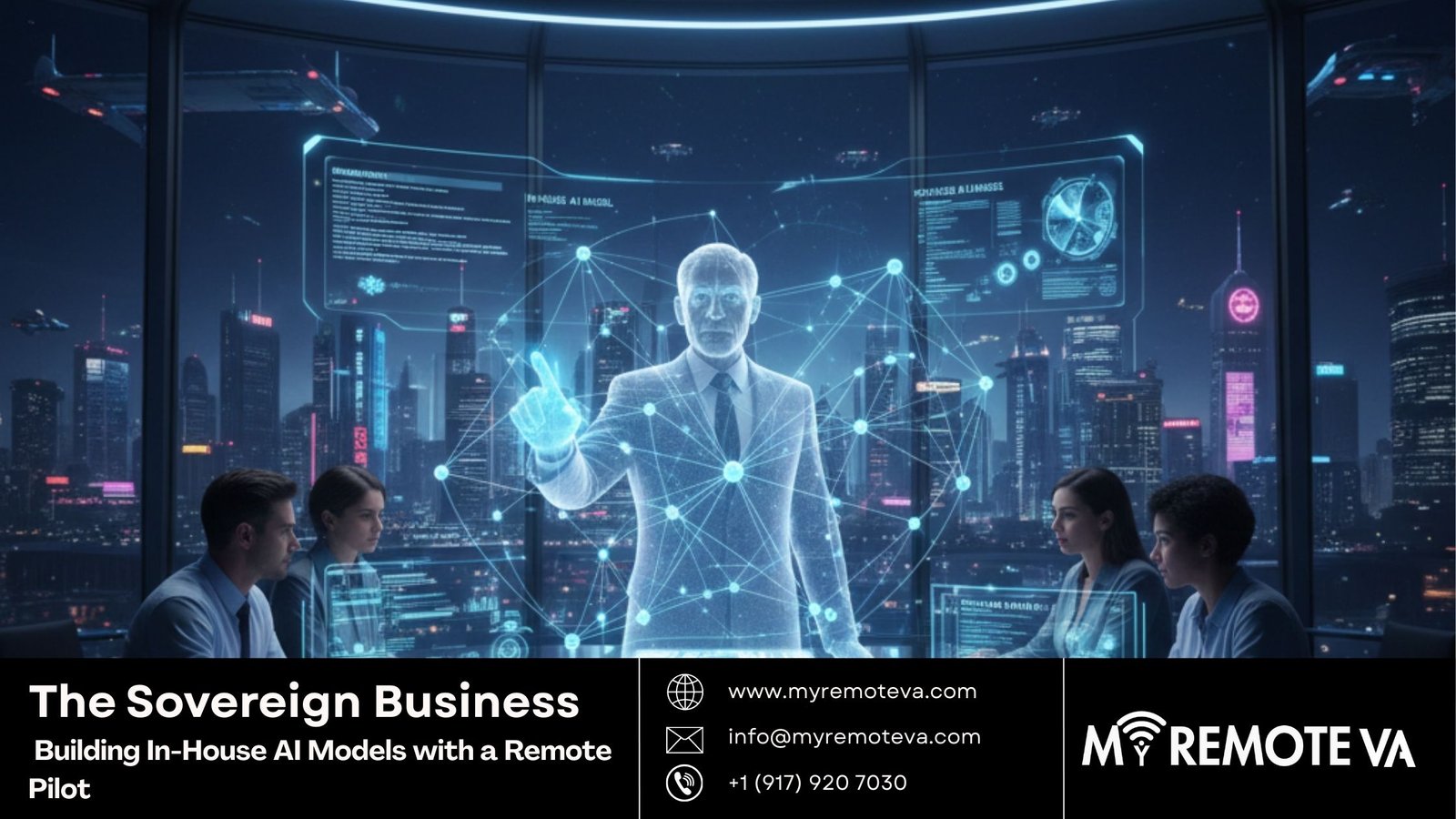 The Sovereign Business: Building In-House AI Models with a Remote Pilot