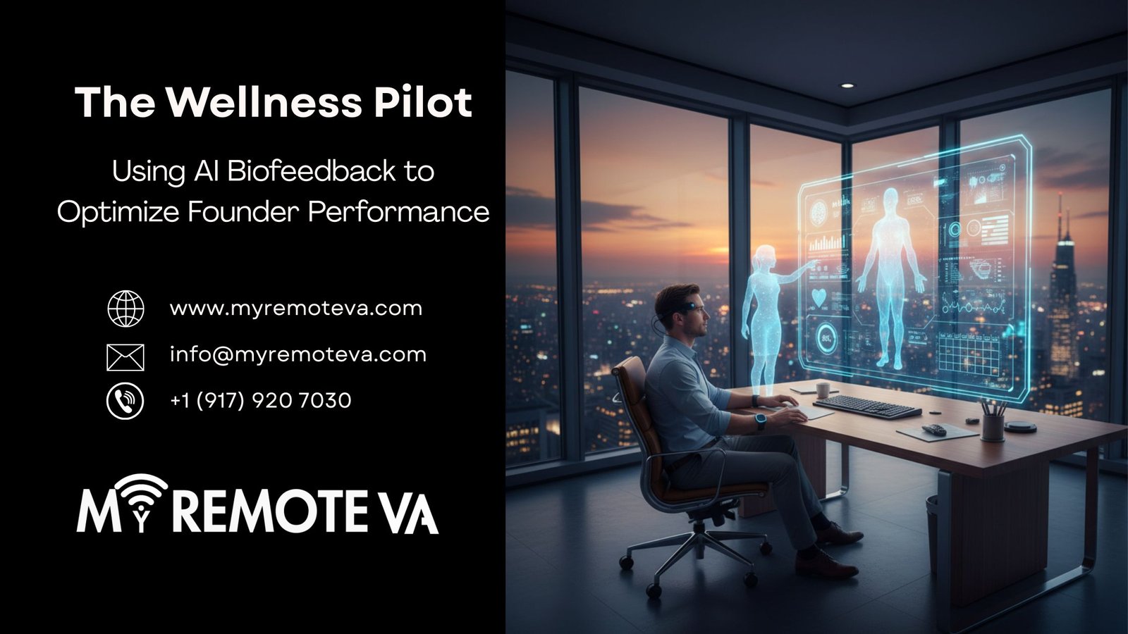 The Wellness Pilot: Using AI Biofeedback to Optimize Founder Performance